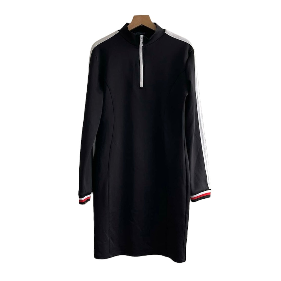 Vestido negro manga larga cierre Fb sister - Talla L