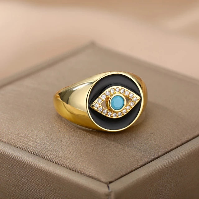 Anillo ojo turco regulable