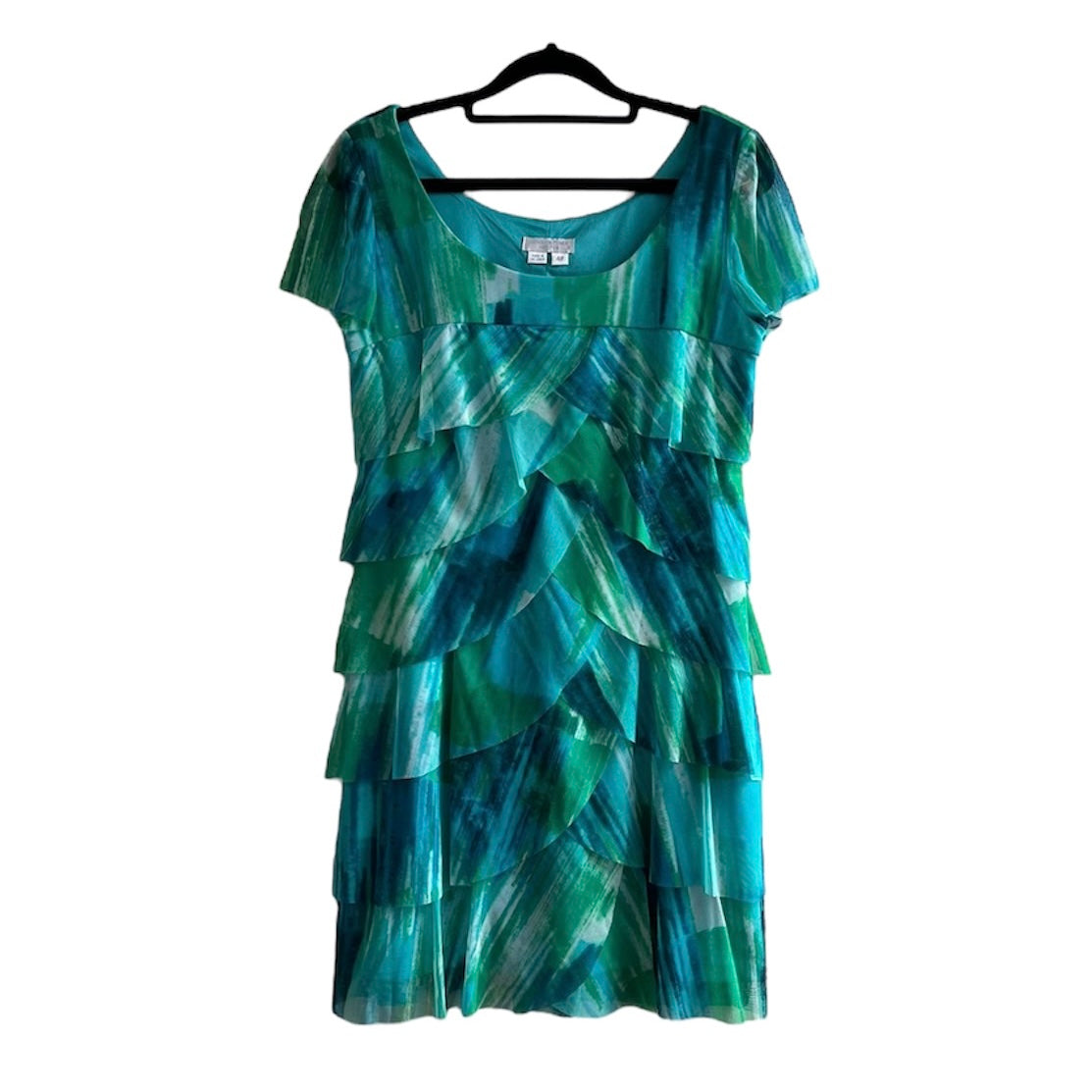 Vestido bobos verde - Talla S