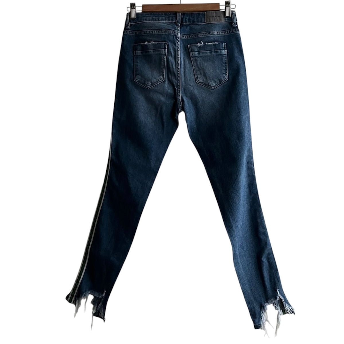 Jean skinny rayas a los lados Zara - Talla 28
