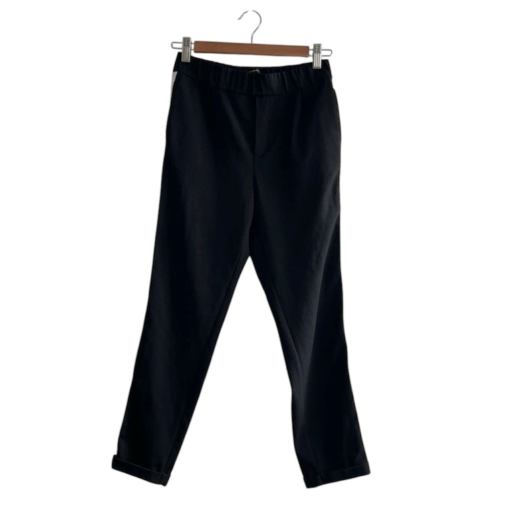 Pantalón negro rayas rojas Zara - Talla XS