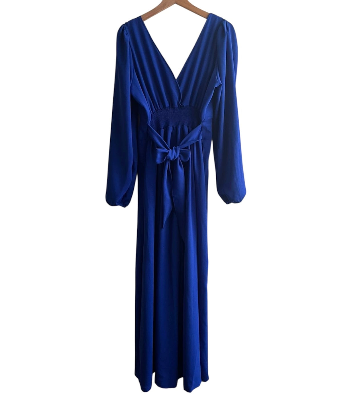 Enterizo azul manga larga - Talla M