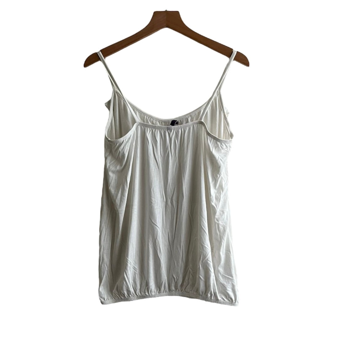 Polo blanco tiras - Talla S