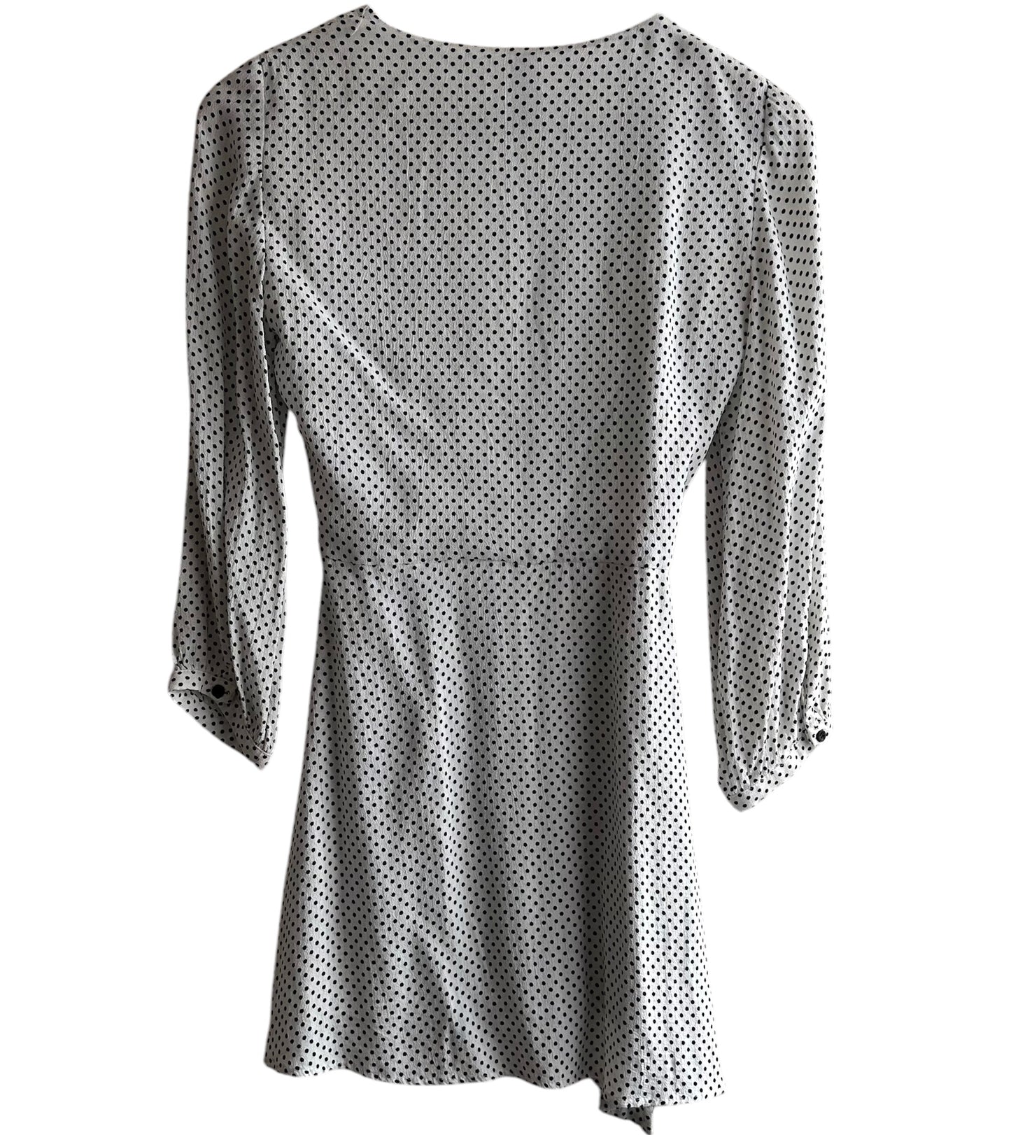 Enterizo blanco puntos negros Zara - Talla XS