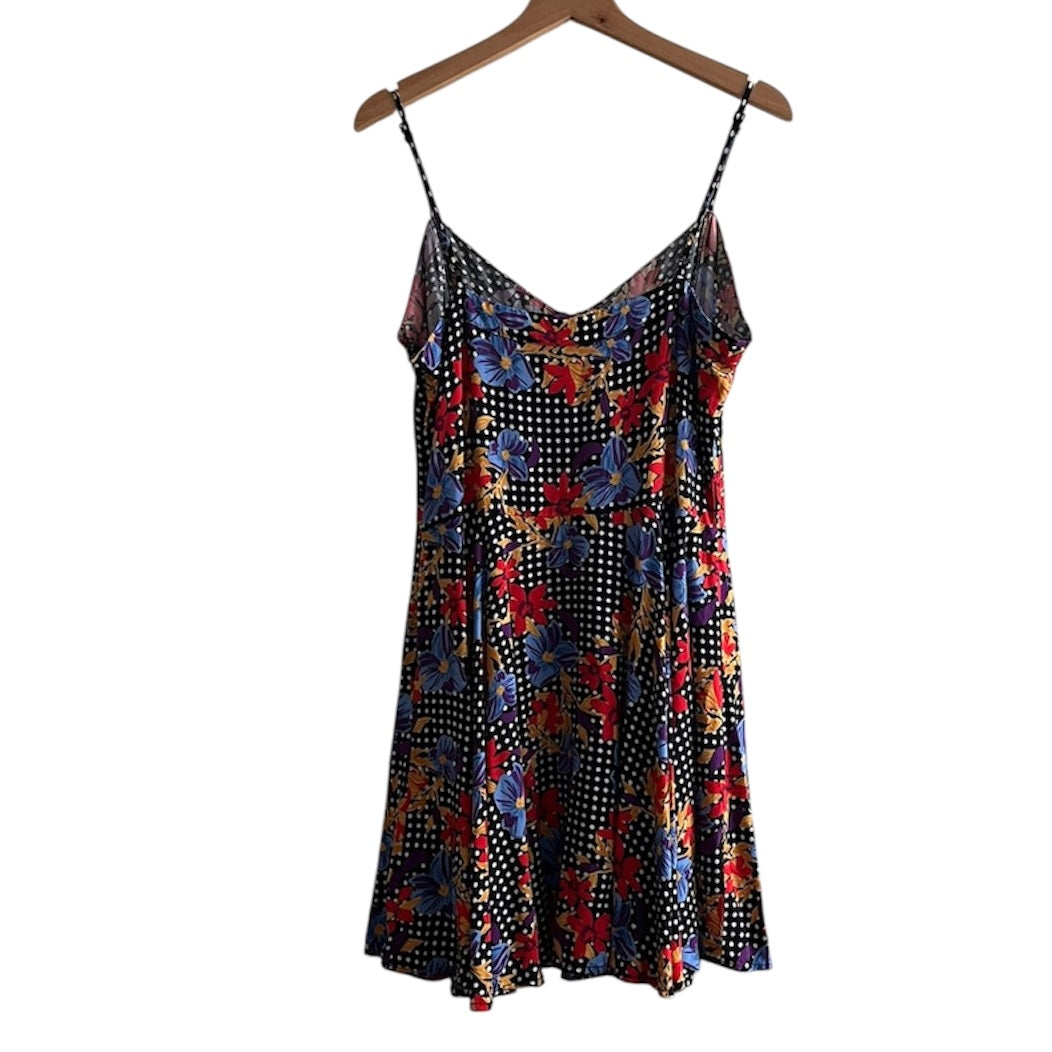 Vestido floreado tiras Mossimo - Talla M