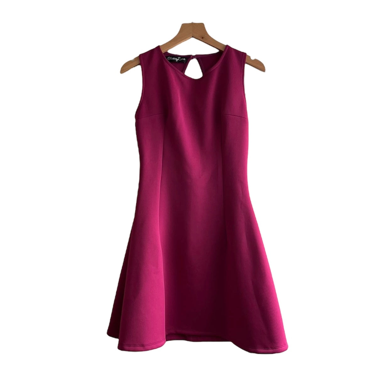 Vestido corto fucsia - Talla S
