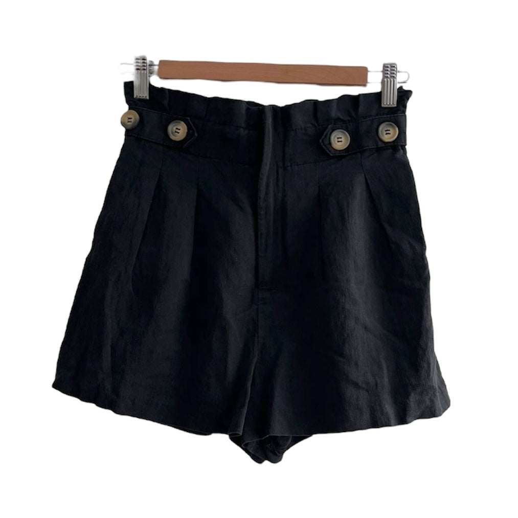 Short negro Zara - Talla XS