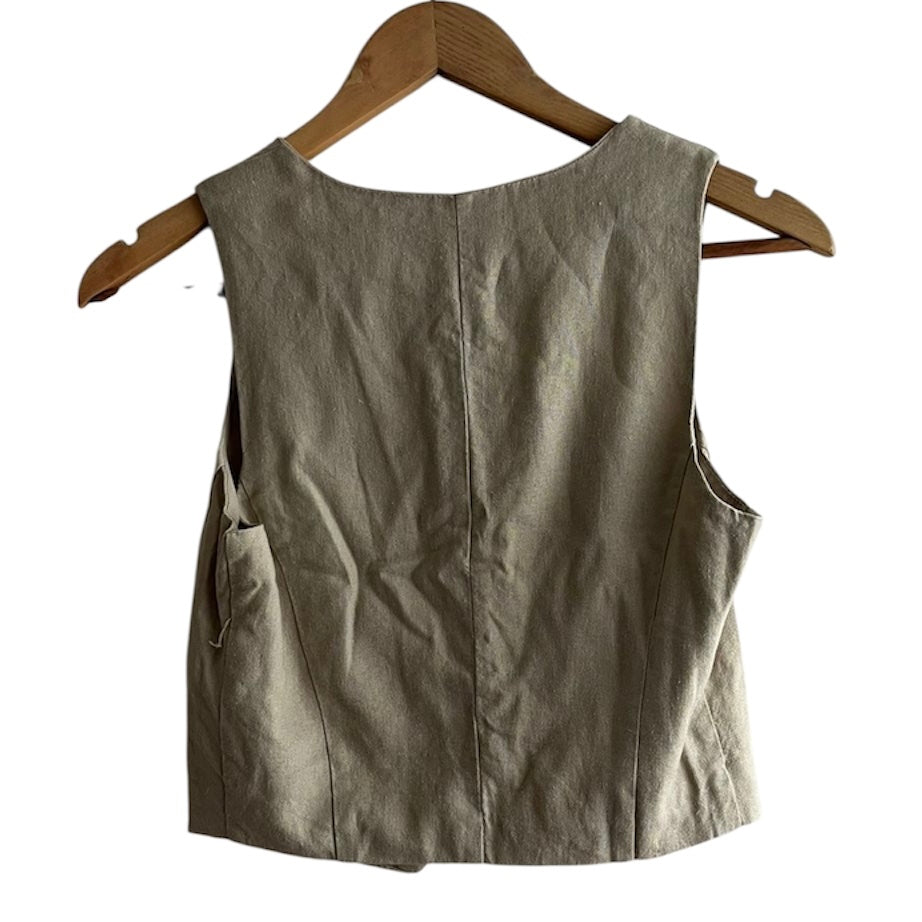 Chaleco beige Sybilla - Talla XS