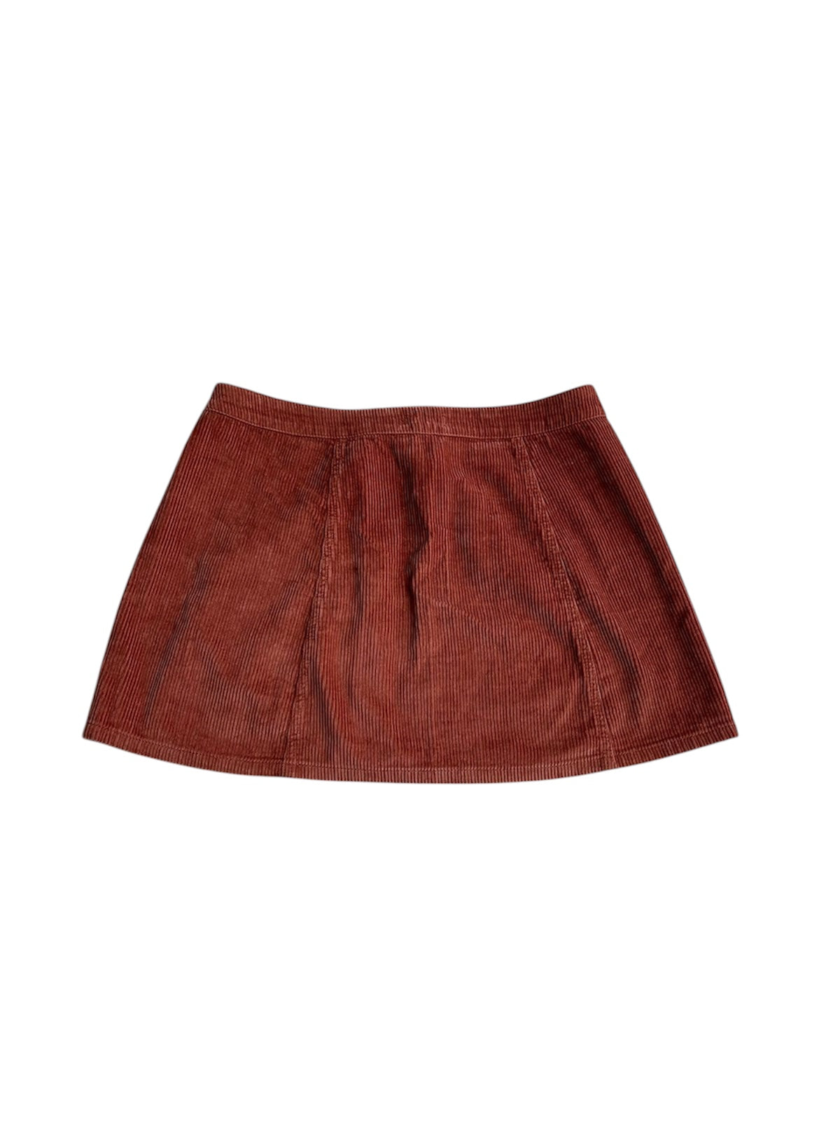 Falda corduroy ladrillo Forever 21 - Talla L