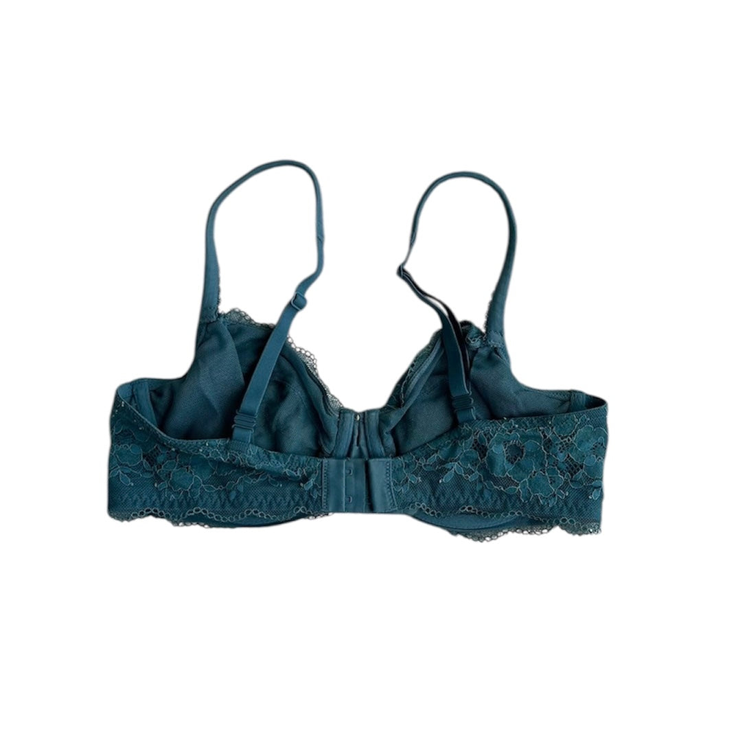 Bra encaje azul verdoso Victoria Secret - Talla 34D