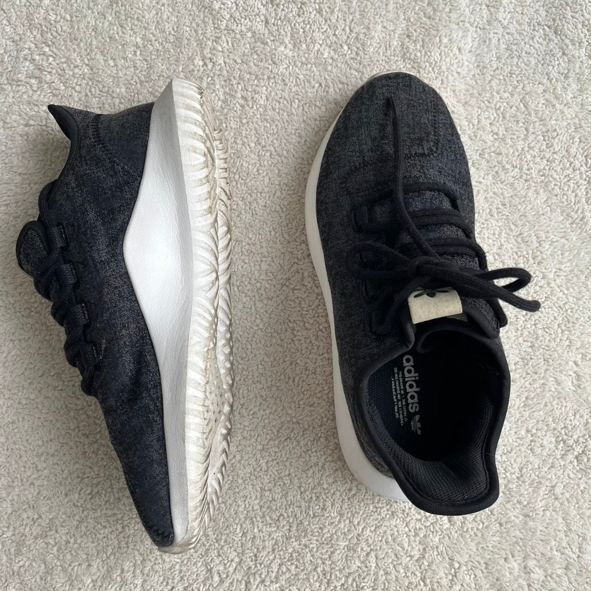 Zapatillas deporte negras Adidas - Talla 40