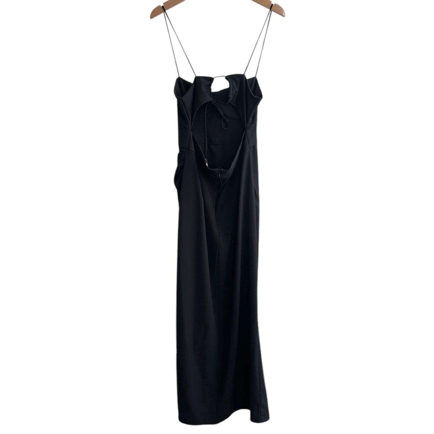 Vestido largo negro Zara - Talla S