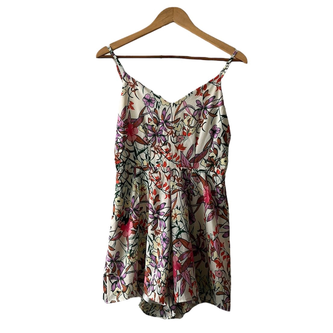 Enterizo floreado - Talla S