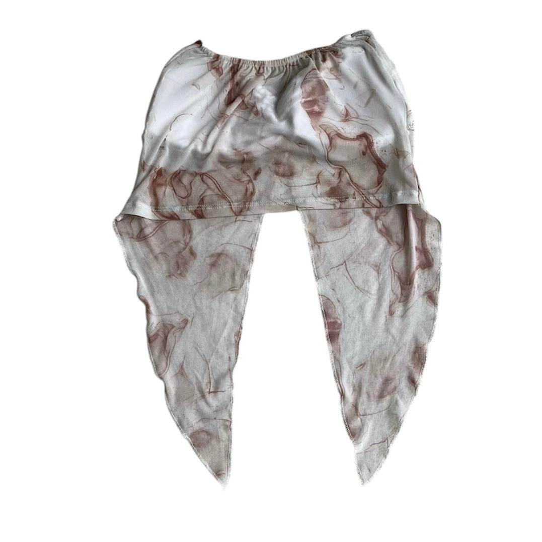 Top gasa blanco - Talla S