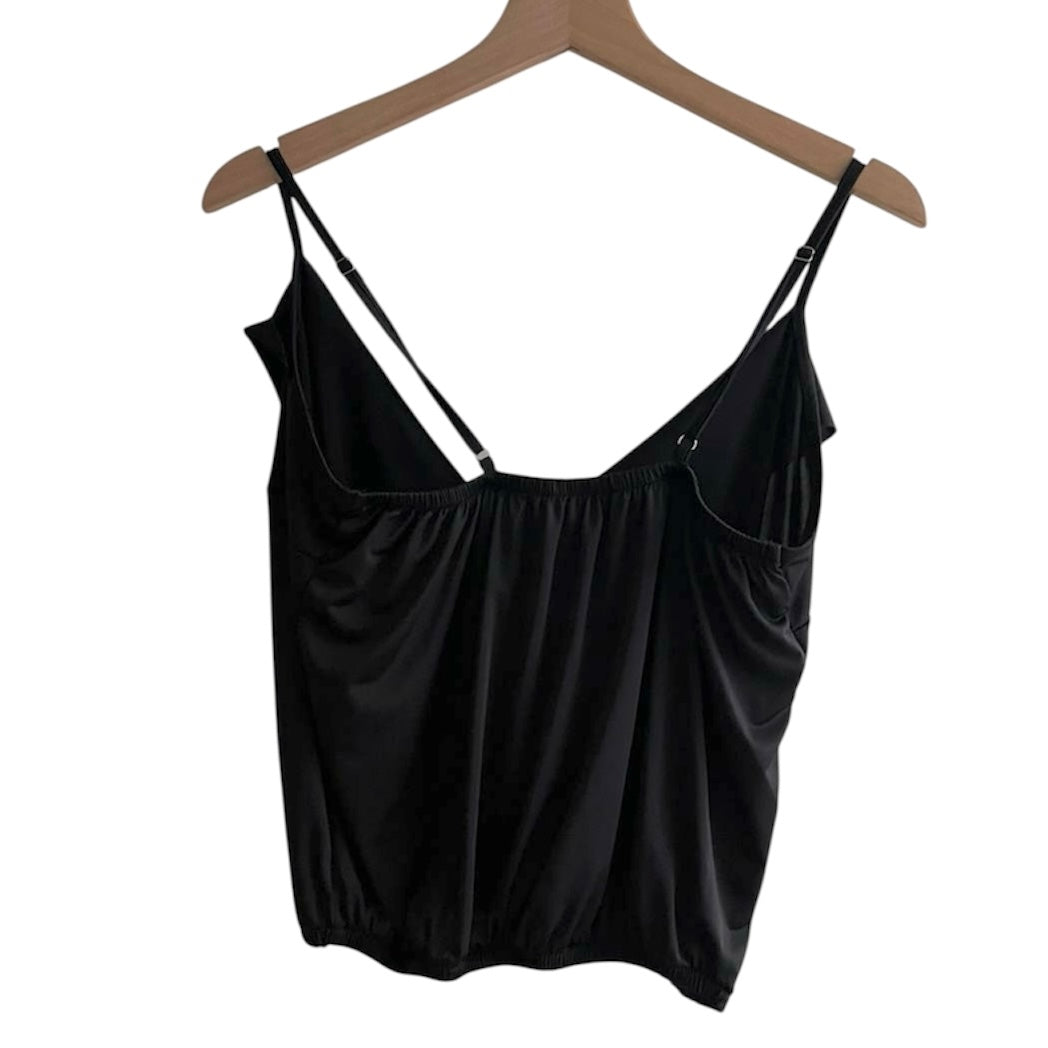 Blusa negra tiras - Talla S