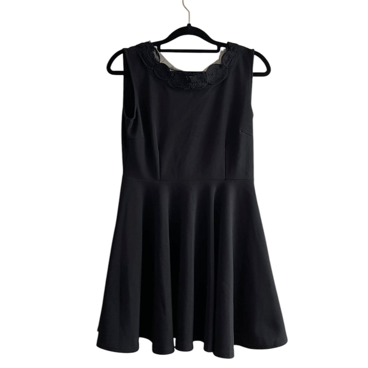 Vestido corto negro- Talla S