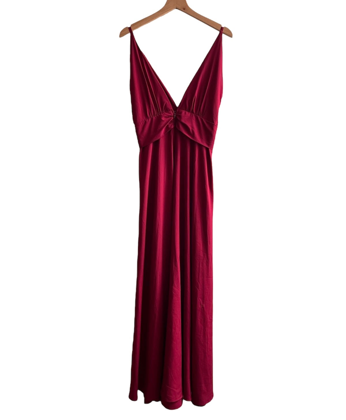 Vestido largo guinda Blue 7 - Talla S