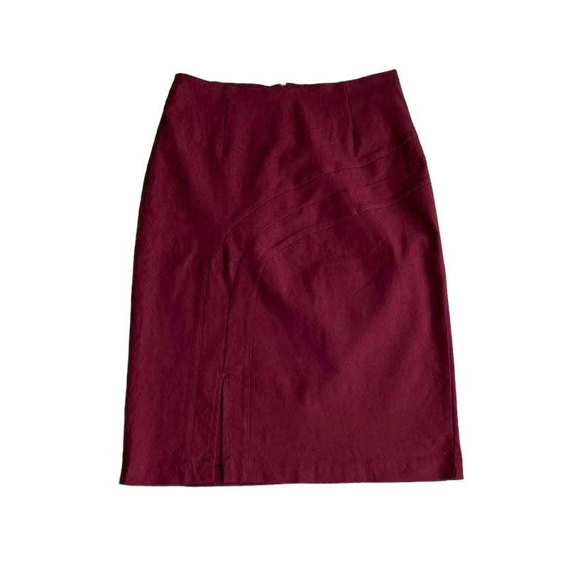 Falda guinda - Talla S