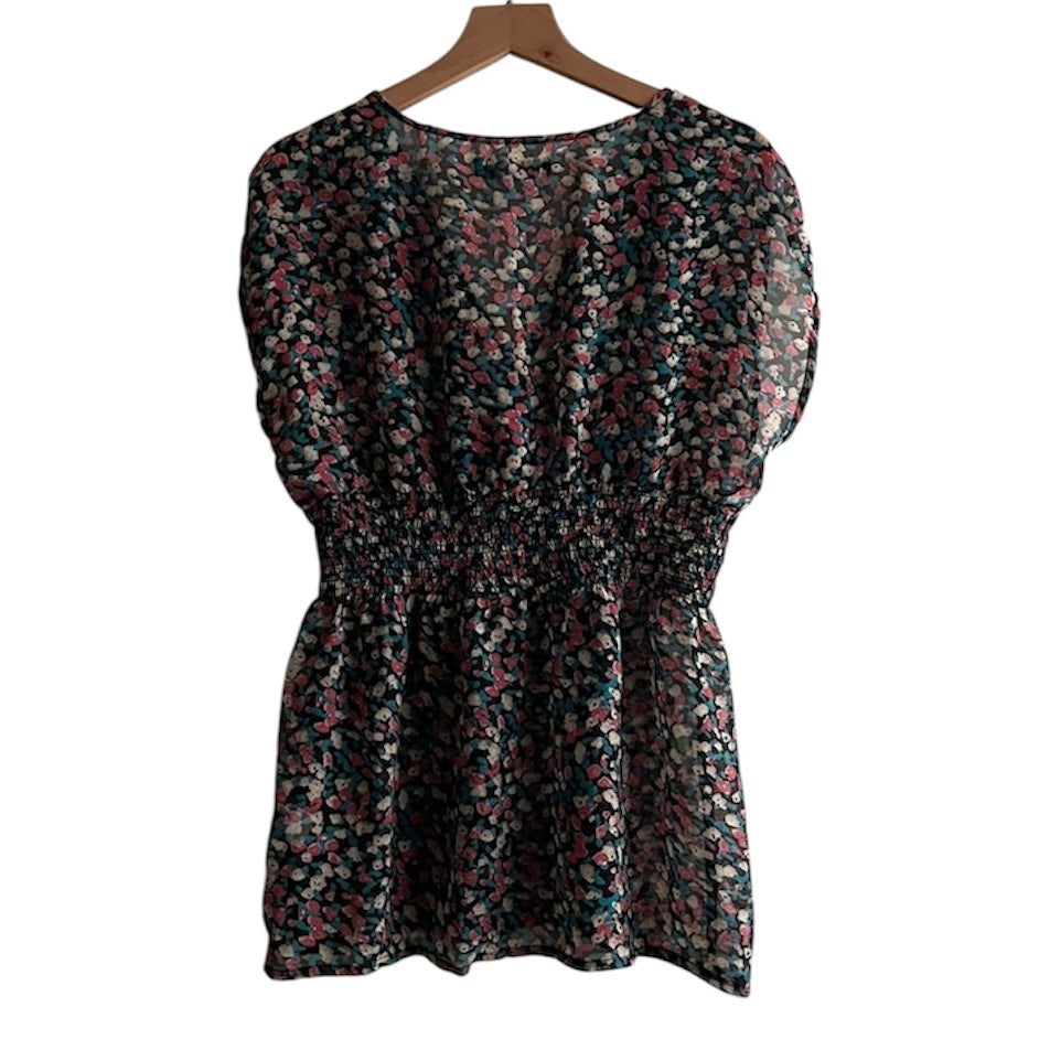 Blusa gasa flores - Talla S