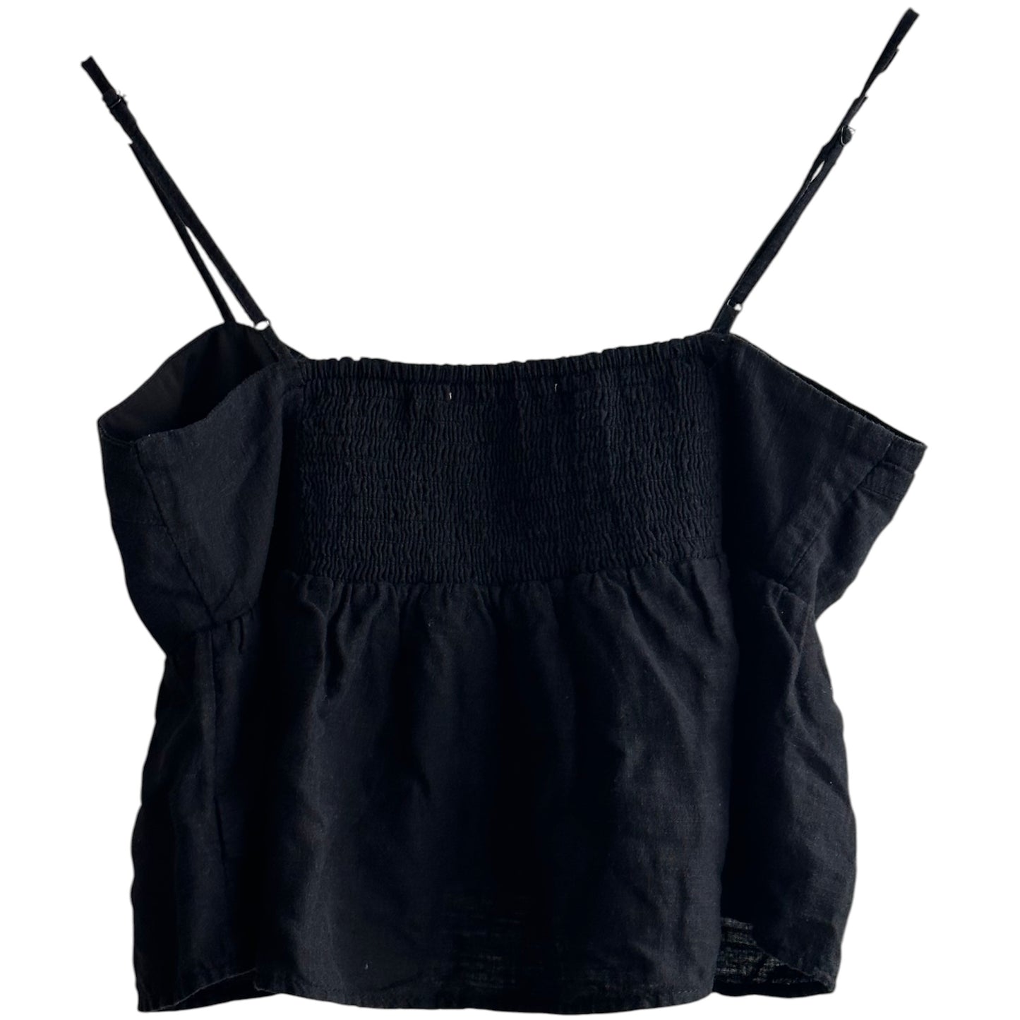 Blusa negra tiras American Eagle - Talla S