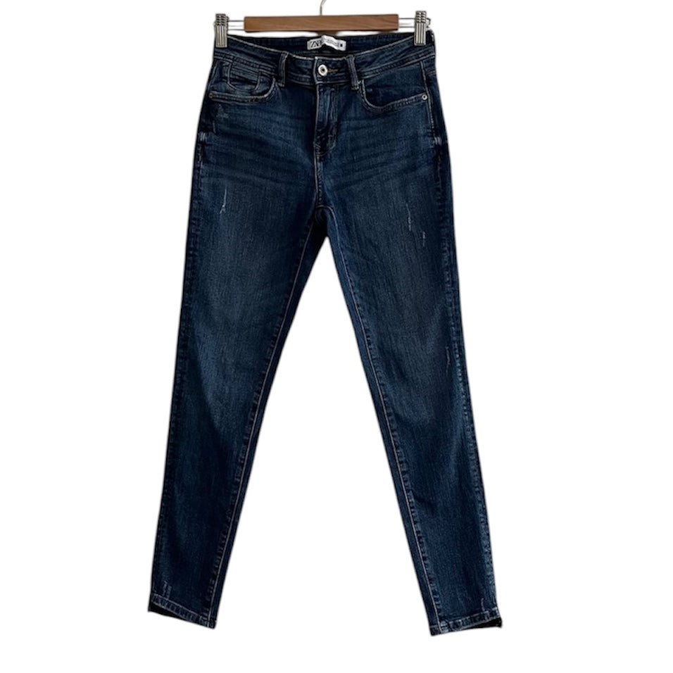 Jean azul oscuro Zara - Talla 26
