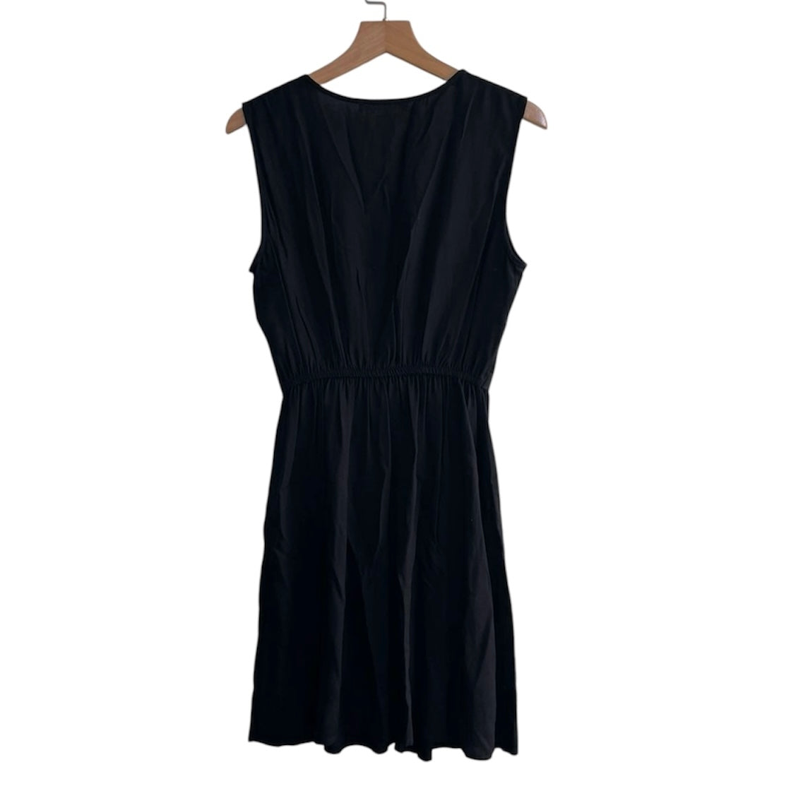 Vestido negro con cierre Mango - Talla XS