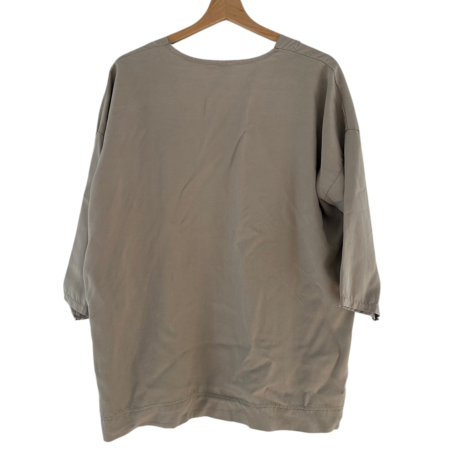 Capa beige con lentejuelas White one - Talla S/M