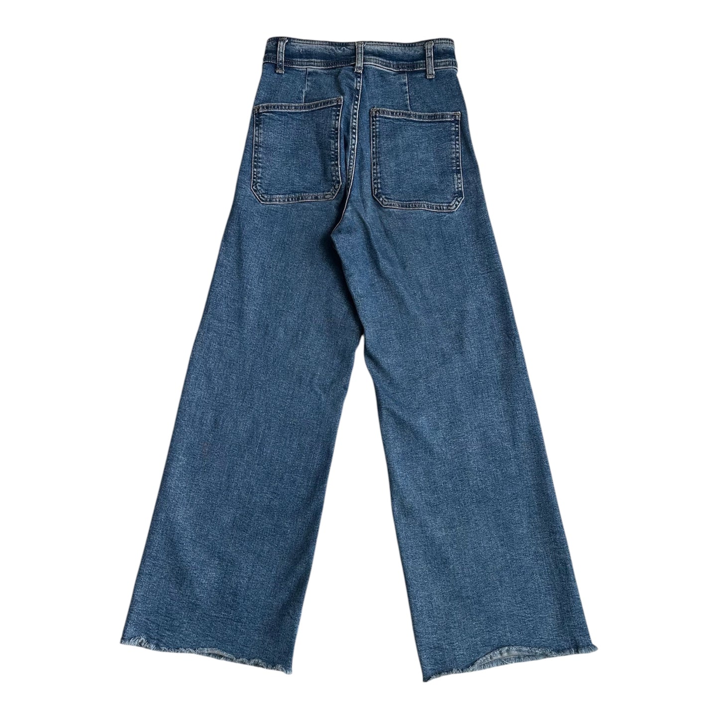 Jean high waist ancho Zara - Talla 26