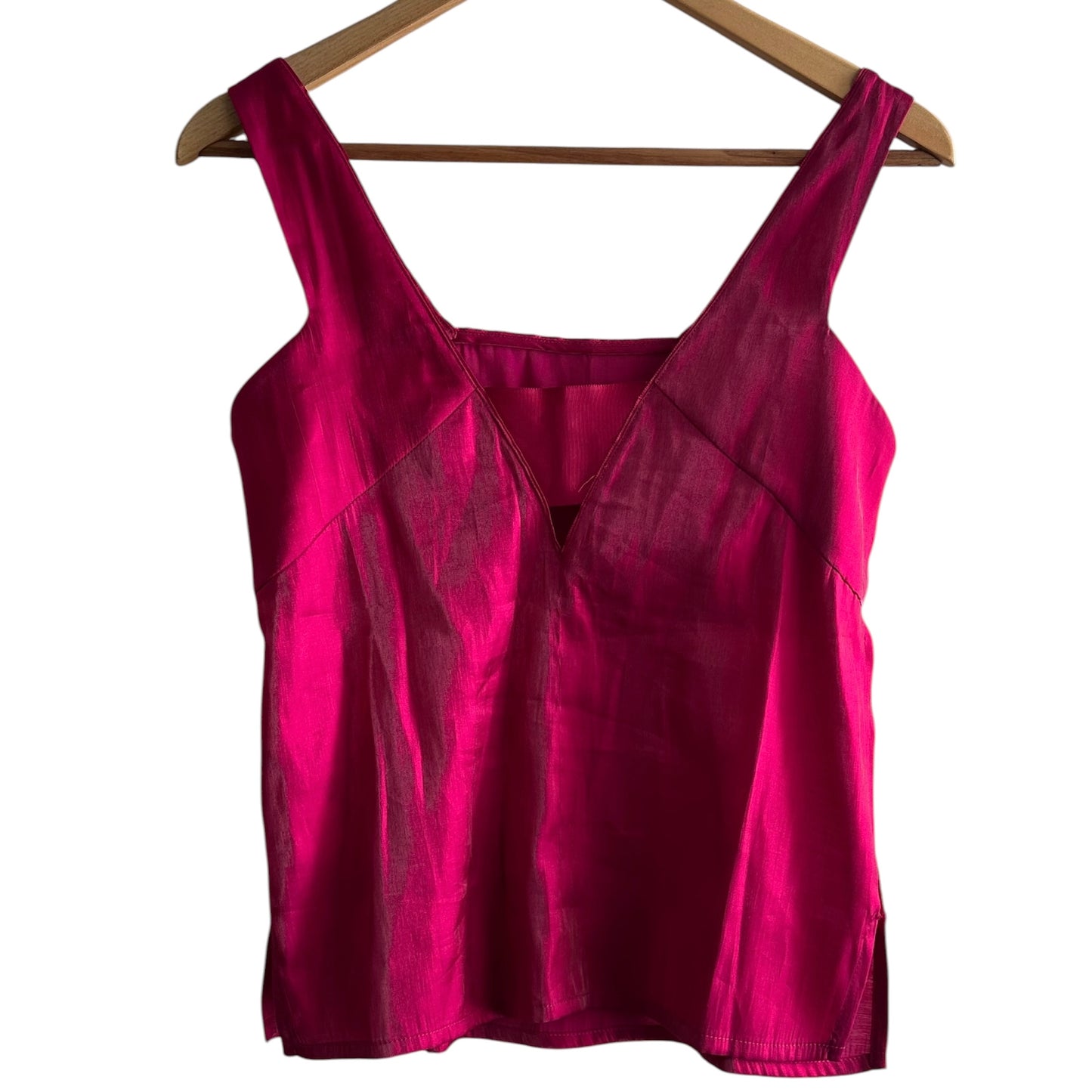Blusa fucsia Zara - Talla XS