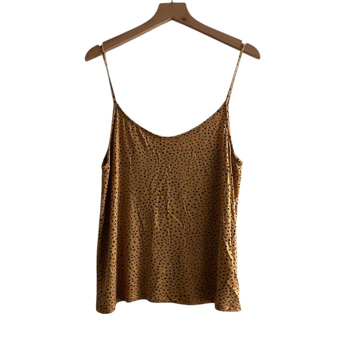 Polo mostaza lunares Opposite - Talla M