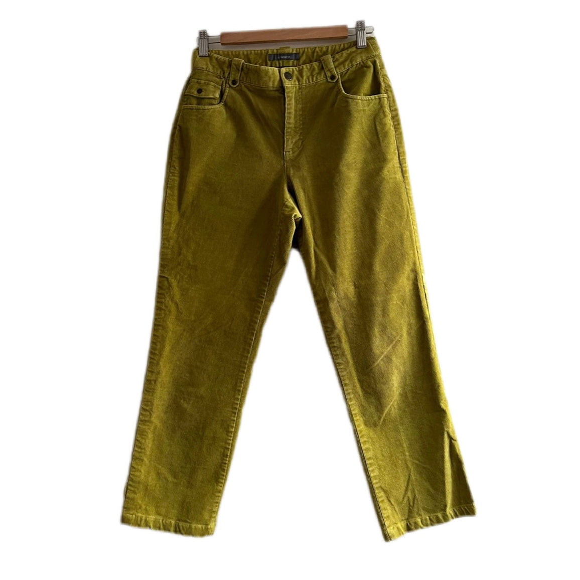 Pantalón corduroy verde - Talla S