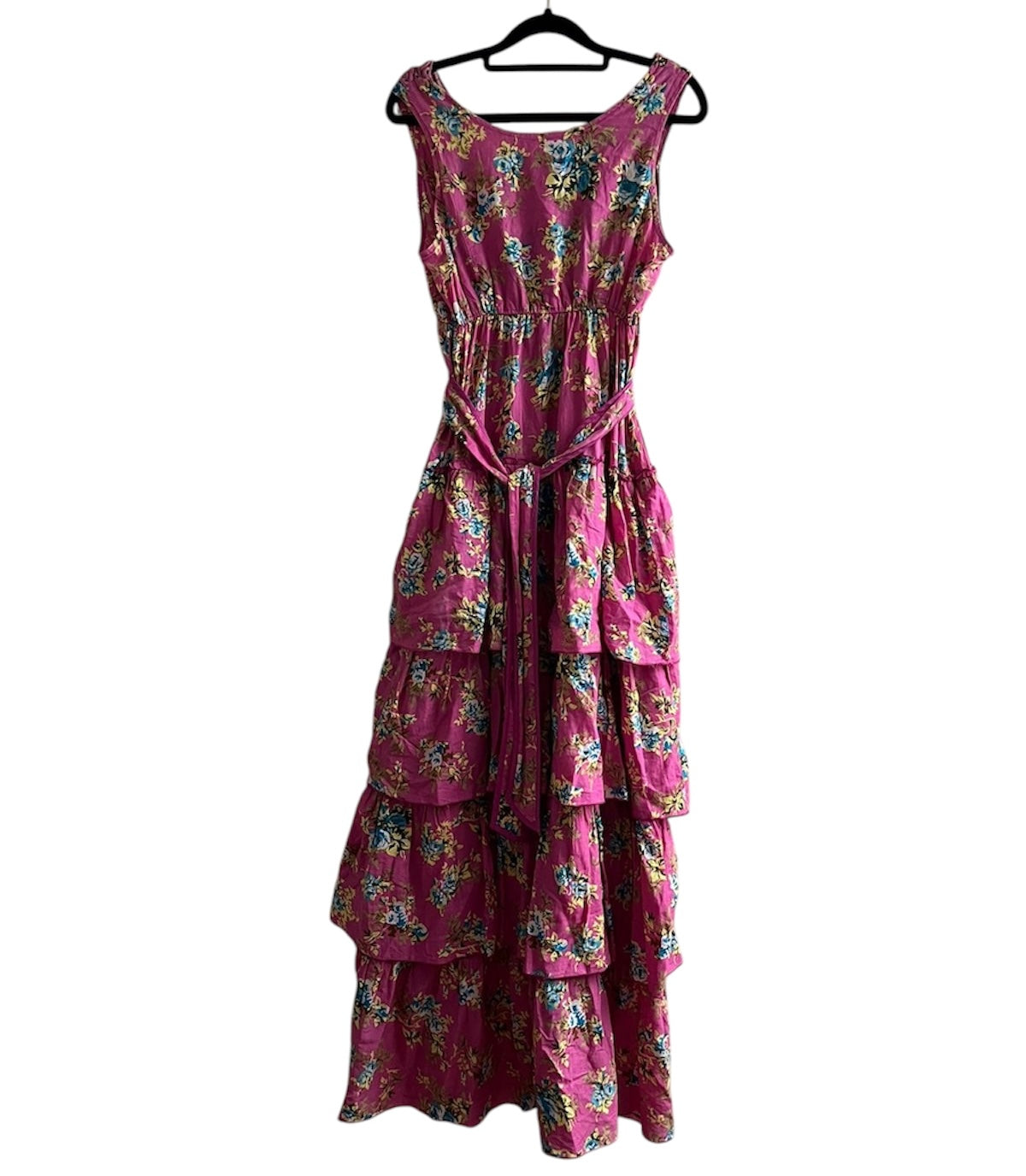 Vestido largo fucsia Emporium - Talla M