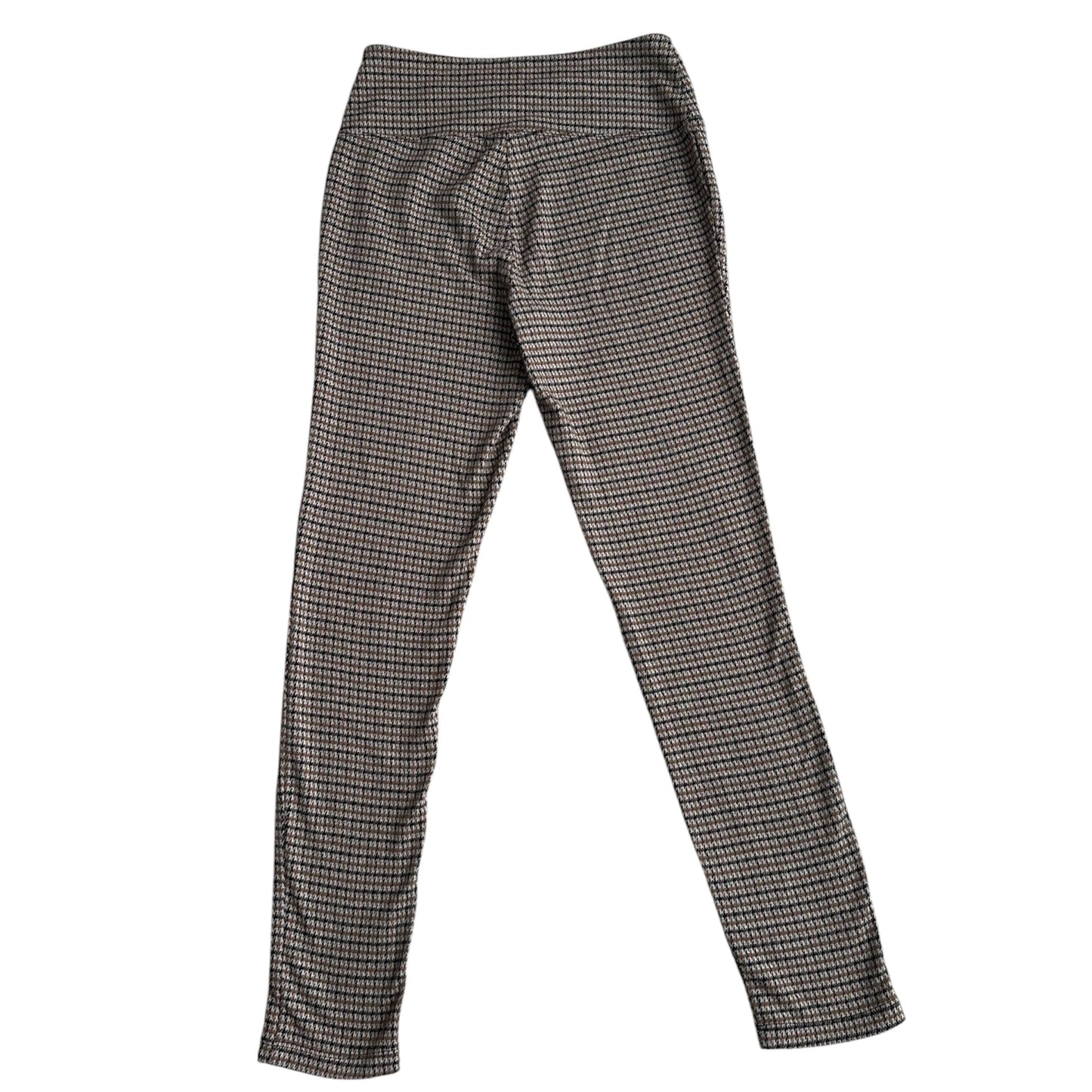 Pantalón leggins cuadros marrón - Talla S