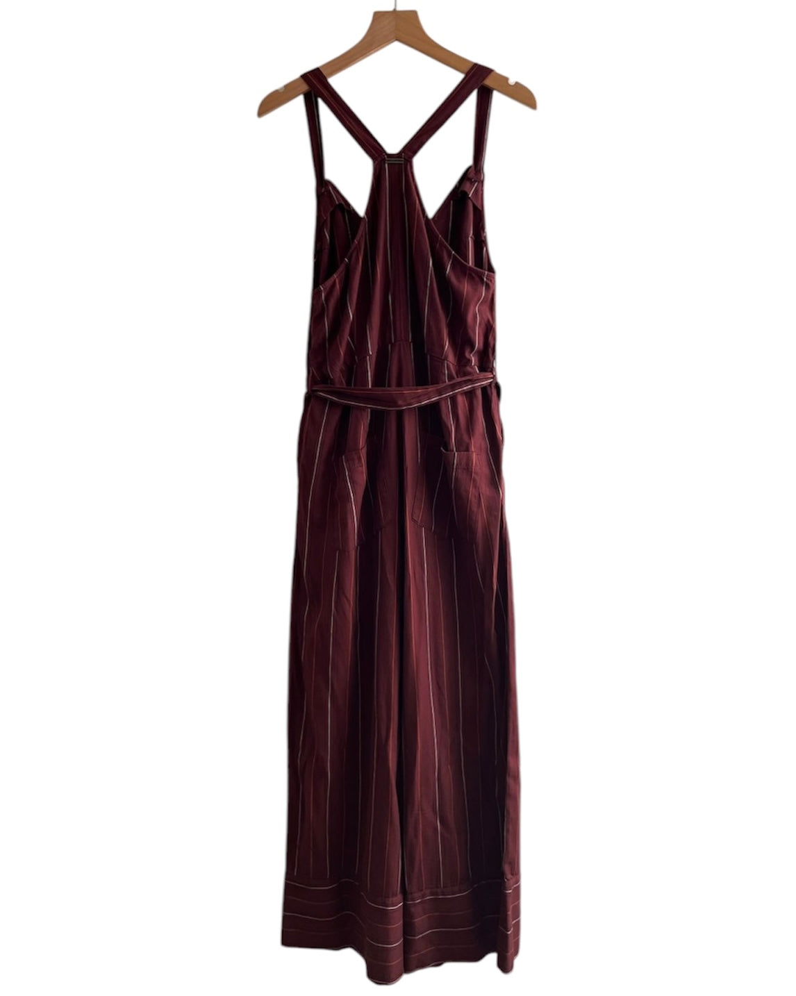 Enterizo guinda rayas nuevo con etiqueta Billabong - Talla M