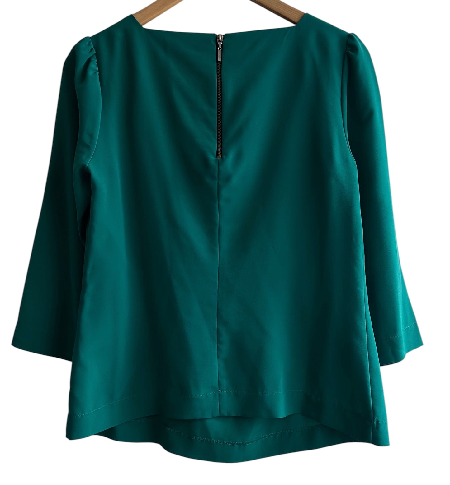 Blusa gasa verde Marquis - Talla M