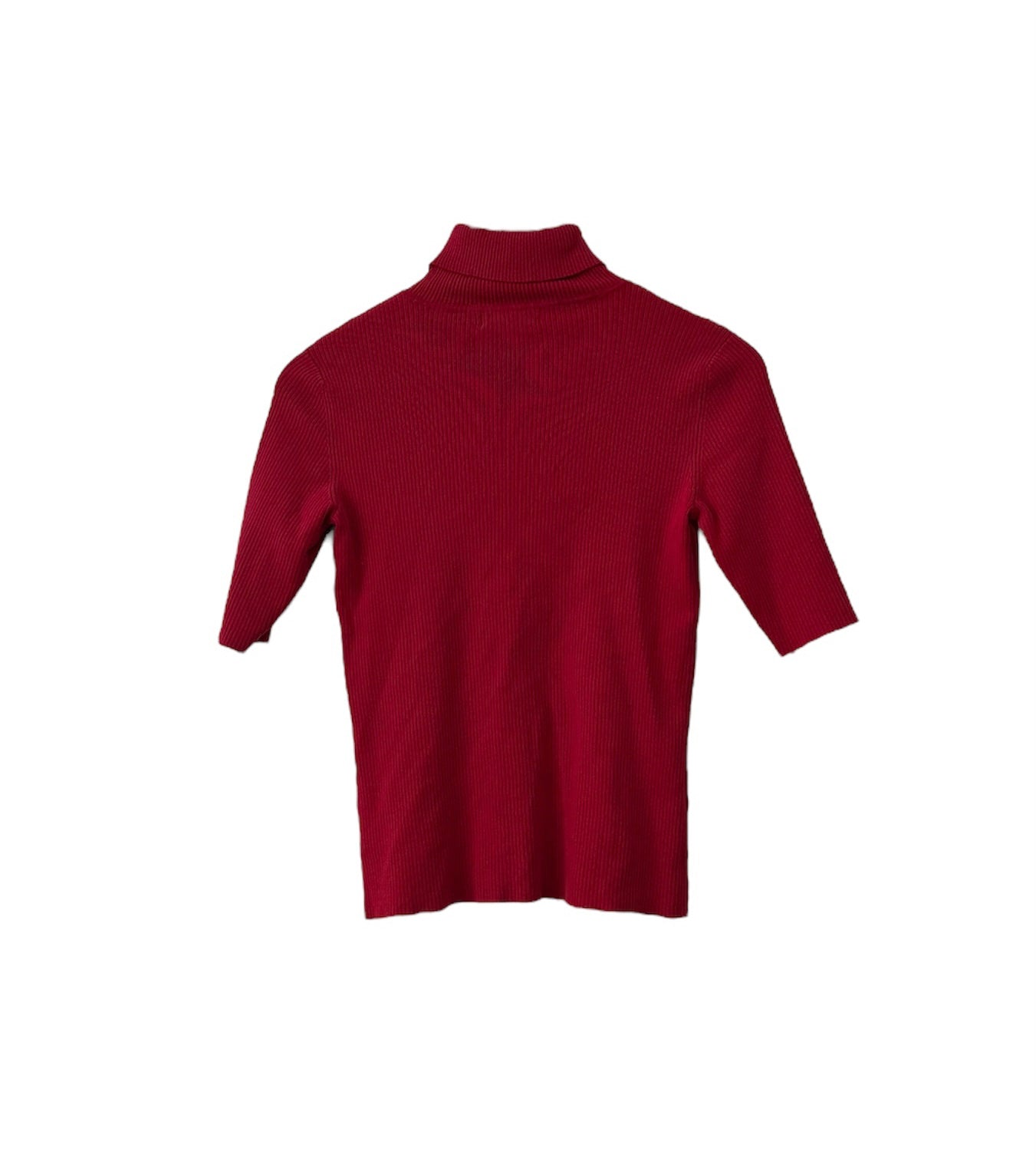 Chompa roja cafarena manga corta - Talla XS