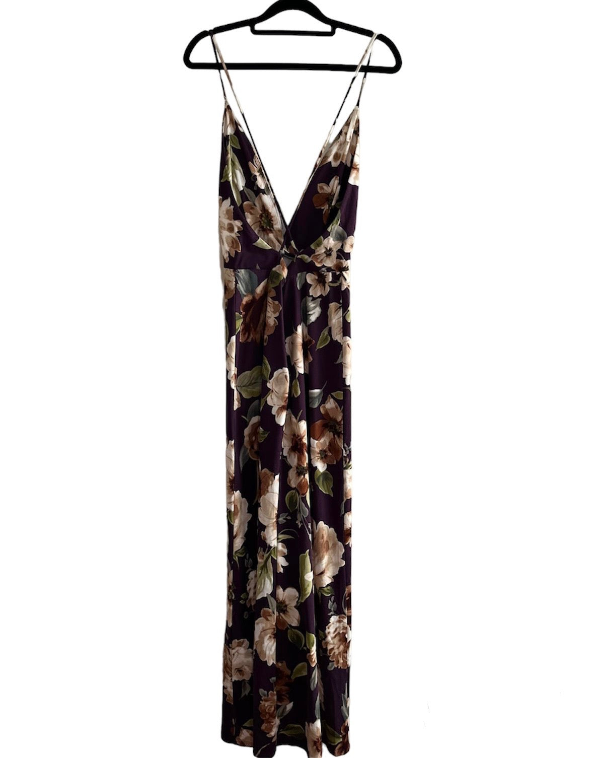 Vestido largo floreado - Talla S