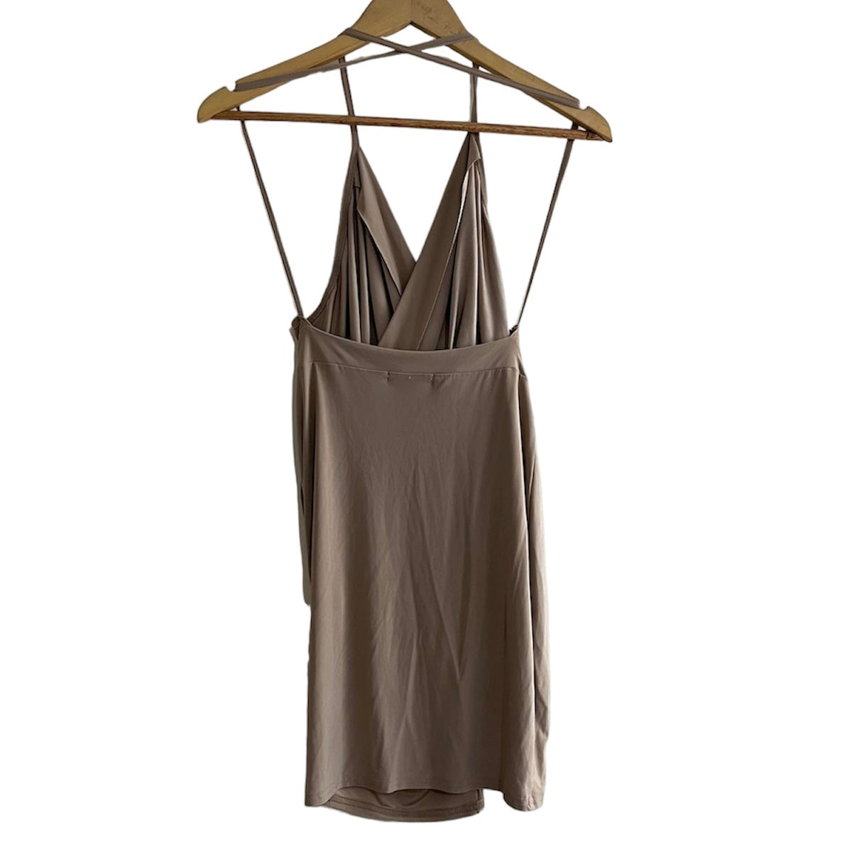 Vestido de Lycra beige - Talla 10