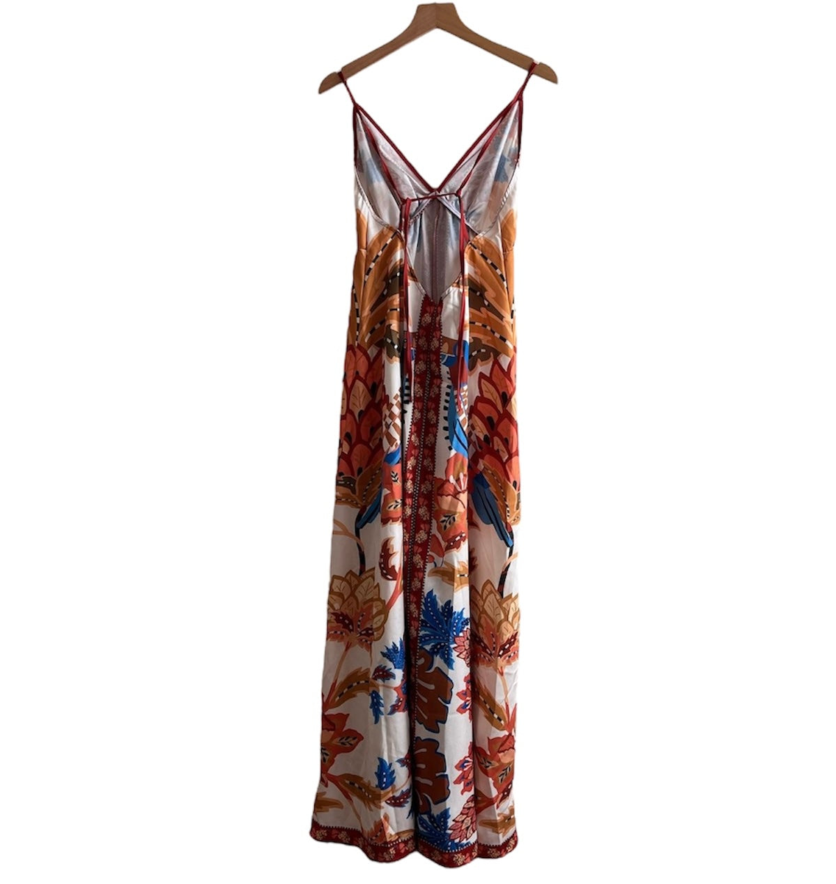 Vestido largo flores estampado SHEIN - Talla S