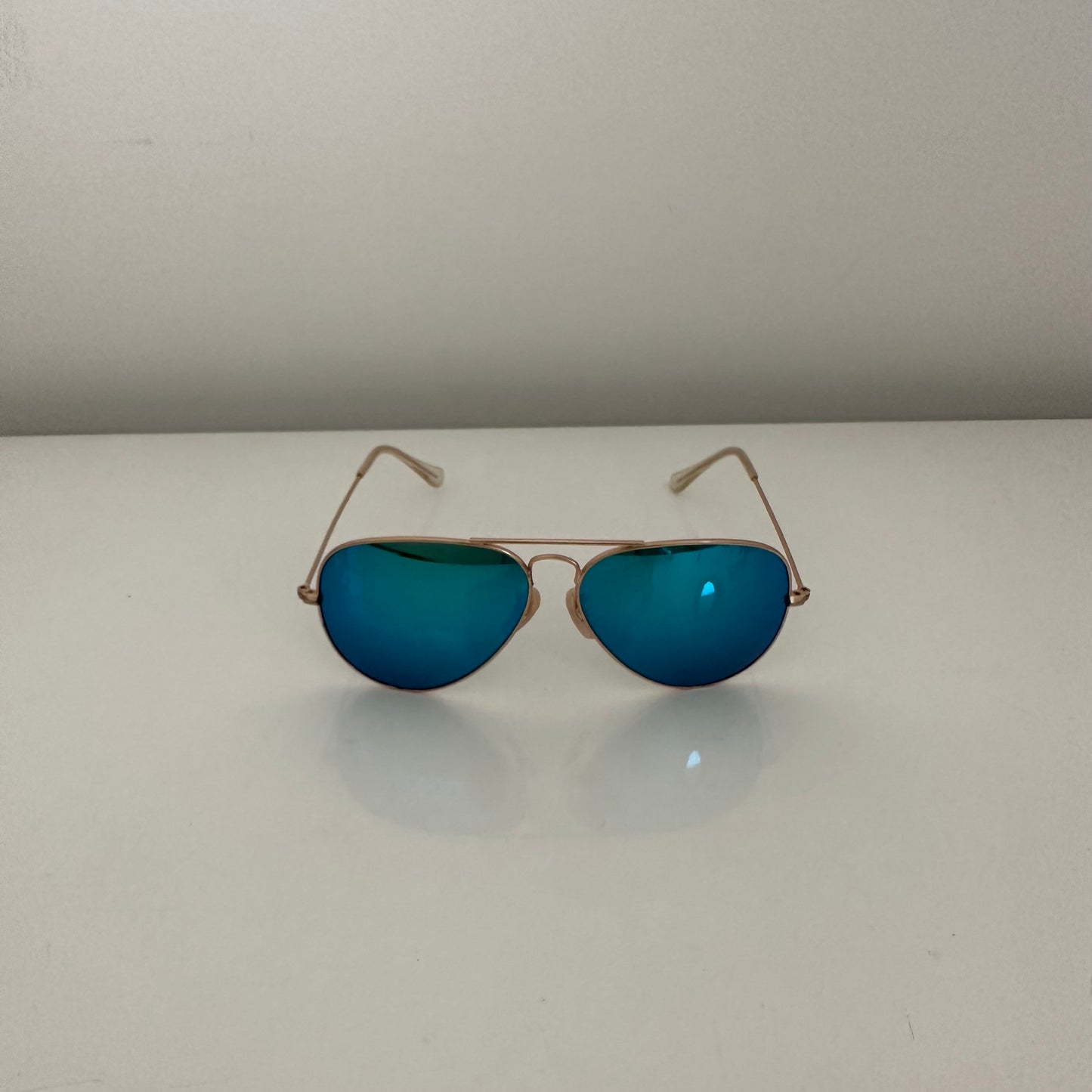 Lentes tipo aviador azules