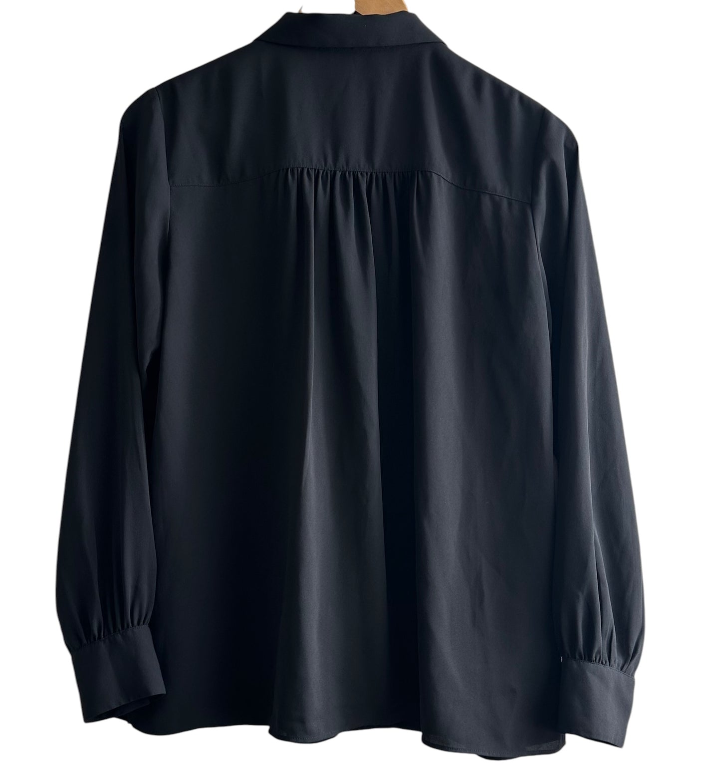 Blusa negra manga larga Uniqlo - Talla M