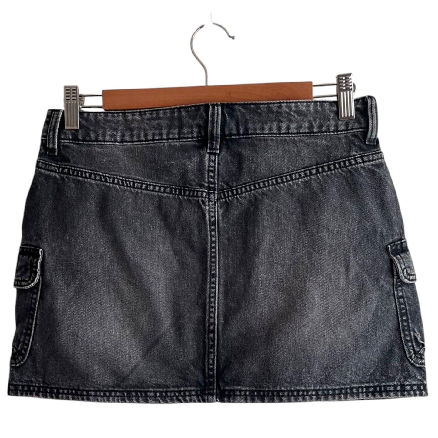 Falda Jean gris nueva con etiqueta H&M - Talla 24
