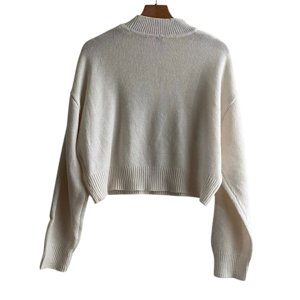 Chompa blanca H&M - Talla XS