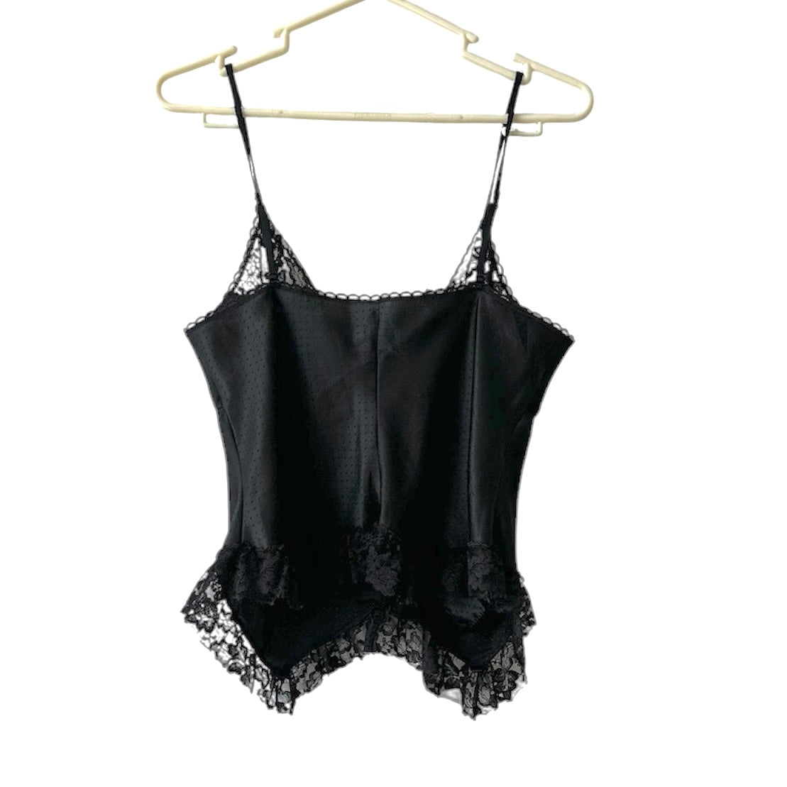 Blusa negra encaje - Talla L