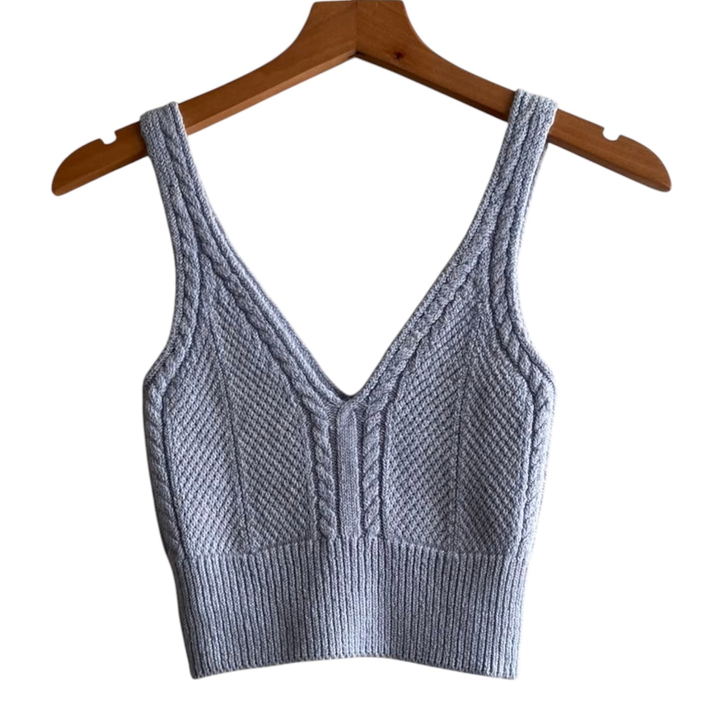 Top de hilo malva de hilo Kidsmadehere - Talla S