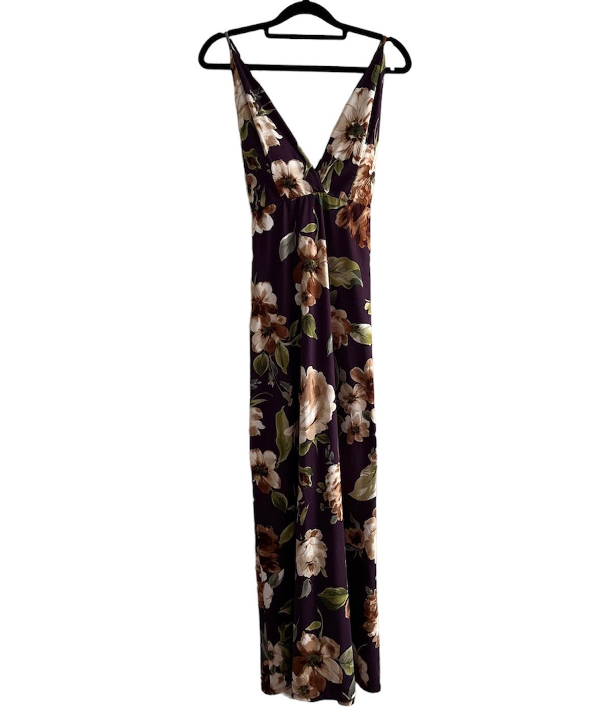 Vestido largo floreado - Talla S