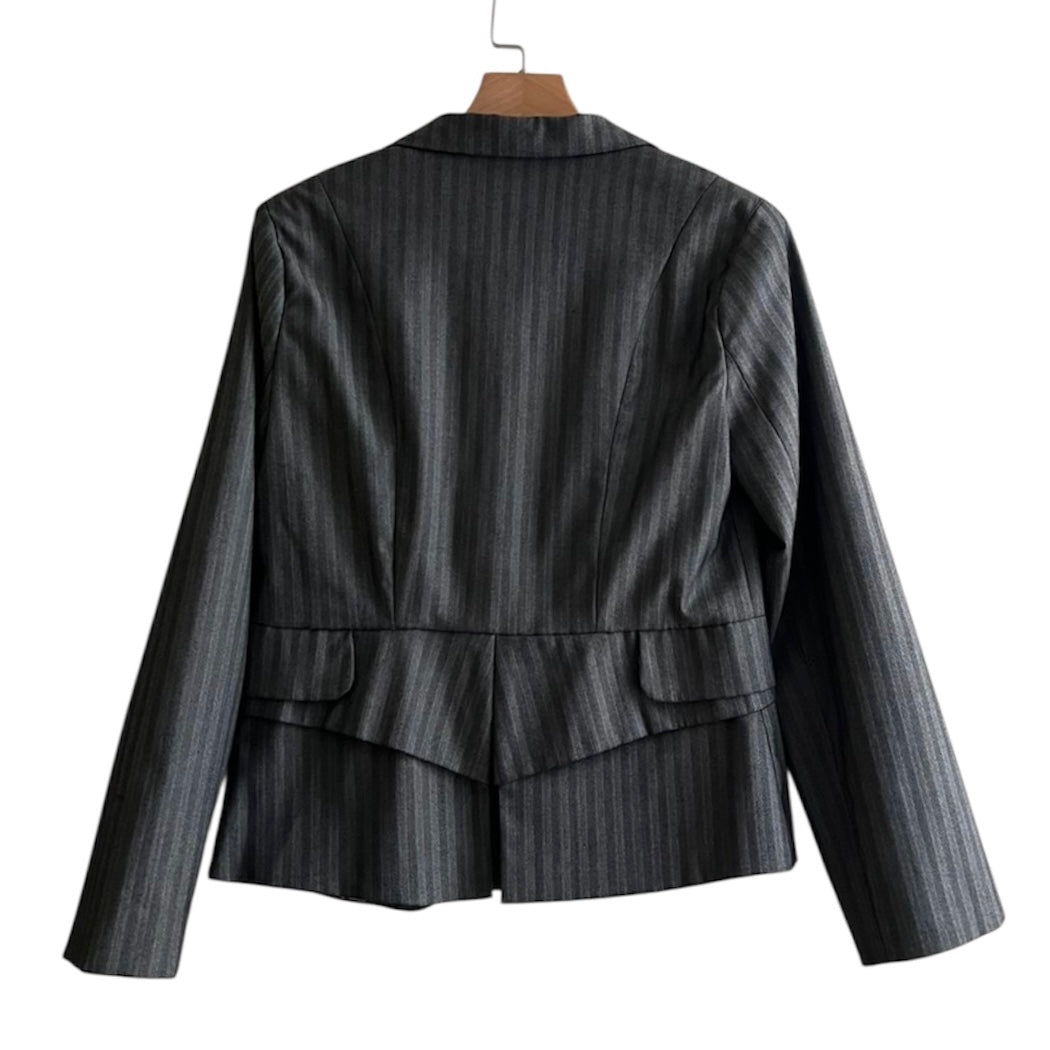 Blazer basement plomo rayas Basement - Talla M