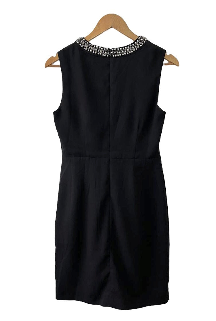 Vestido negro perlas - Talla S