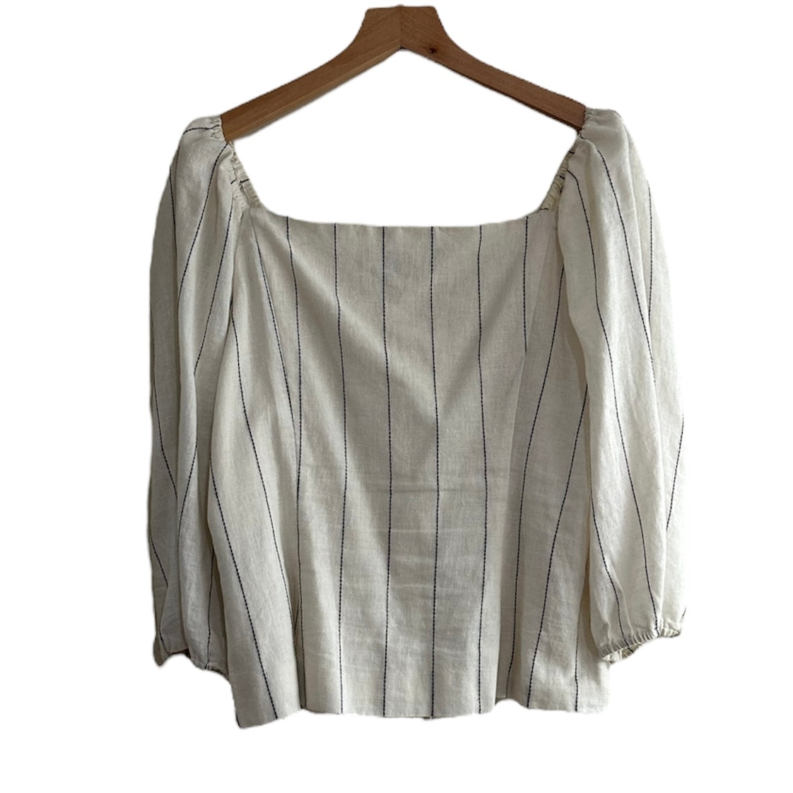 Blusa rayas botones Forever 21 - Talla L