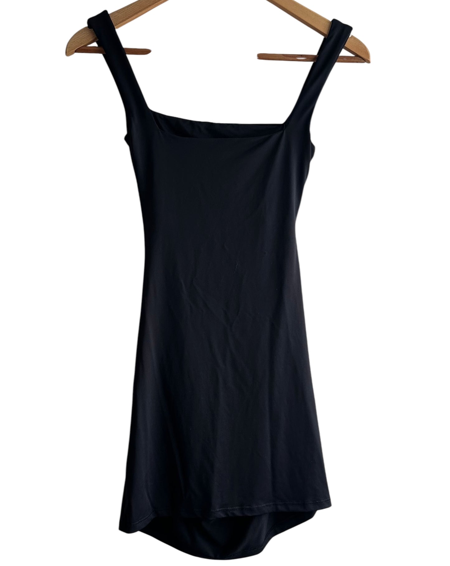 Vestido negro corto licra Index - Talla S